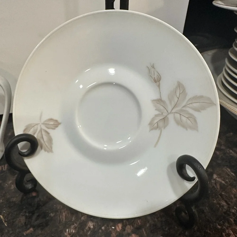 Rosenthal Classic Rose Creamer Sugar Bowl Saucer Plate Set Raymond Loewy Germany